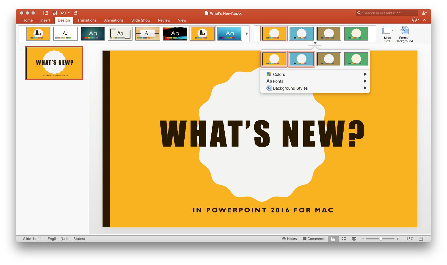 difference between power point for windows and mac